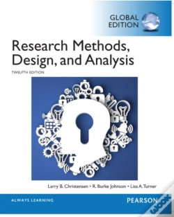 Capa do artigo Research Methods, Design, And Analysis, Global Edition