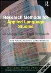 Research Methods For Applied Language Studies