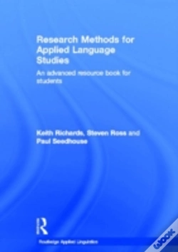 Capa do artigo Research Methods For Applied Language Studies