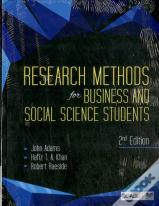Research Methods For Business And Social Science Students