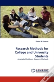 Capa do artigo Research Methods For College And University Students