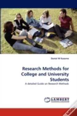 Capa do artigo Research Methods For College And University Students