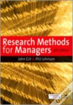 Research Methods For Managers
