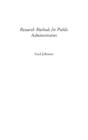 Research Methods For Public Administrators - Preview