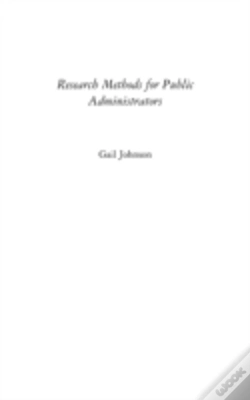Capa do artigo Research Methods For Public Administrators
