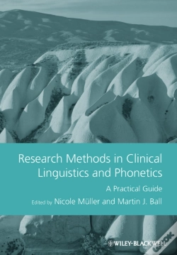 Capa do artigo Research Methods In Clinical Linguistics And Phonetics