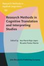 Research Methods In Cognitive Translation And Interpreting Studies - Preview
