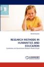 Research Methods In Humanities And Education - Preview