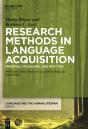 Research Methods In Language Acquisition - Preview
