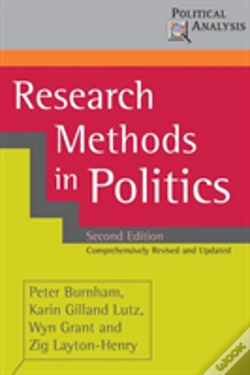 Capa do artigo Research Methods In Politics