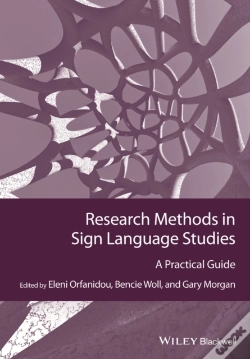 Capa do artigo Research Methods In Sign Language Studies