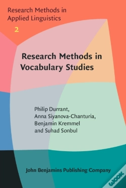 Capa do artigo Research Methods In Vocabulary Studies
