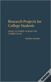Capa do artigo Research Projects For College Students