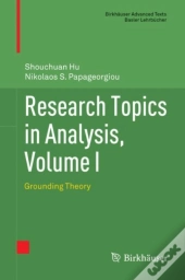 Research Topics In Analysis, Volume I