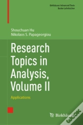 Research Topics In Analysis, Volume Ii