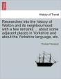 Researches Into The History Of Welton An - Preview