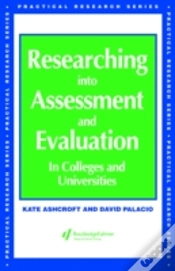 Capa do artigo Researching Into Assessment & Evaluation