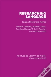 Capa do artigo Researching Language