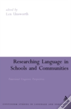 Capa do artigo Researching Language In Schools And Communities