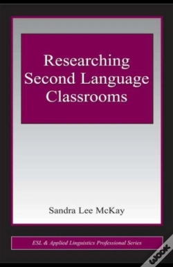 Capa do artigo Researching Second Language Classrooms