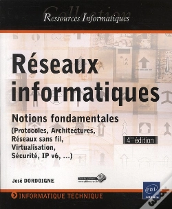 Capa do artigo Réseaux Informatiques ; Notions Fondamentales (4e Édition)