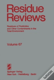 Capa do artigo Residue Reviews