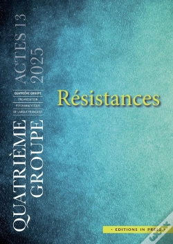 Capa do artigo Résistances