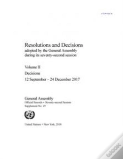 Capa do artigo Resolutions And Decisions Adopted By The General Assembly During Its Seventy-Second Session