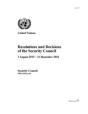 Resolutions And Decisions Of The Security Council - Preview