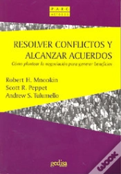 Capa do artigo Resolver Conflictos Y Alcanzar Acuerdos