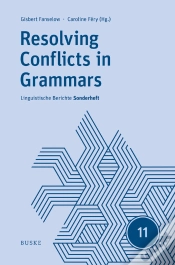 Capa do artigo Resolving Conflicts In Grammars: Optimality Theory In Syntax, Morphology, And Phonology