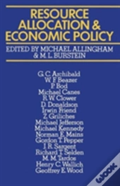 Resource Allocation And Economic Policy