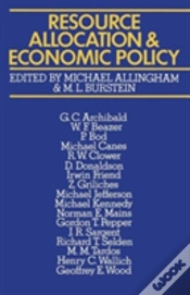 Capa do artigo Resource Allocation And Economic Policy