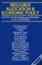 Capa do artigo Resource Allocation And Economic Policy