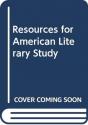 Resources For American Literary Study - Preview