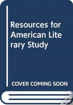 Capa do artigo Resources For American Literary Study