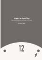 Respect The User'S Time - Preview