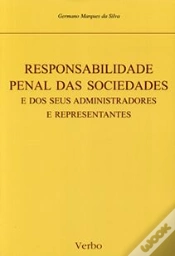 Capa do artigo Responsabilidade Penal das Sociedades e dos seus Administradores e Representantes