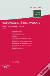 Capa do artigo Responsabilité Des Avocats ; 3e Édition
