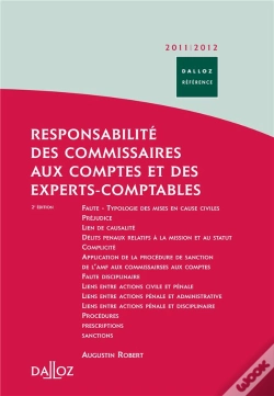 Capa do artigo Responsabilité Des Commissaires Aux Comptes Et Des Experts Comptables (Édition 2011/2012)