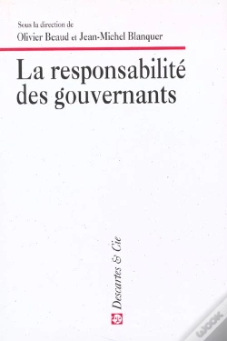 Capa do artigo Responsabilite Des Gouvernants
