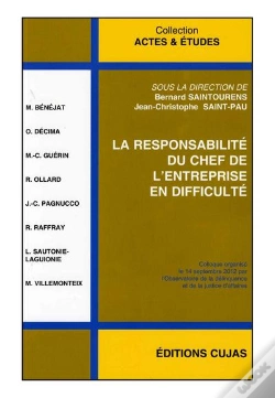 Capa do artigo Responsabilité Du Chef De L'Entreprise En Difficulté