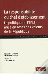 Responsabilite Du Personnel D Encadrement Dans L Eple