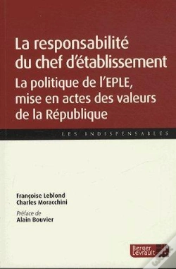 Capa do artigo Responsabilite Du Personnel D Encadrement Dans L Eple