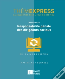 Capa do artigo Responsabilite Penale Des Dirigeants Sociaux