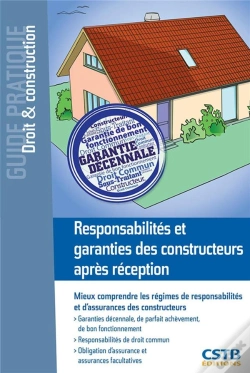 Capa do artigo Responsabilites Et Garanties Des Constructeurs Apres Reception