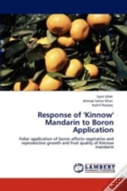 Capa do artigo Response Of 'Kinnow' Mandarin To Boron Application