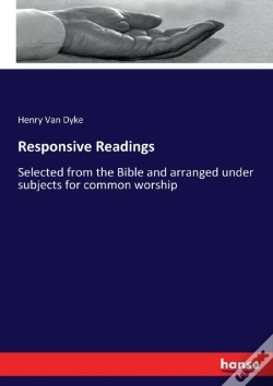 Capa do artigo Responsive Readings
