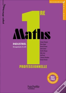 Capa do artigo Ressources & Pratiques; Mathématiques ; 1ère Professionnelle Bac Pro ; Groupements A Et B Industriel ; Livre De L'Élève (Édition 2010)