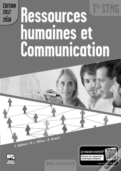 Capa do artigo Ressources Humaines Et Communication Tle Stmg Professeur 2017